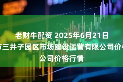 老财牛配资 2025年6月21日扶余市三井子园区市场建设运营有限公司价格行情